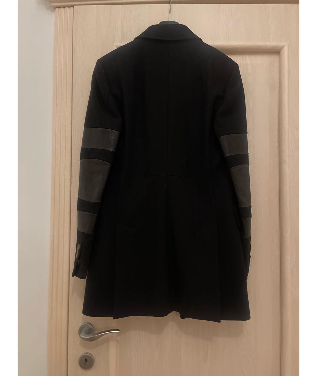 VIVIENNE WESTWOOD Черное шерстяное пальто, фото 4