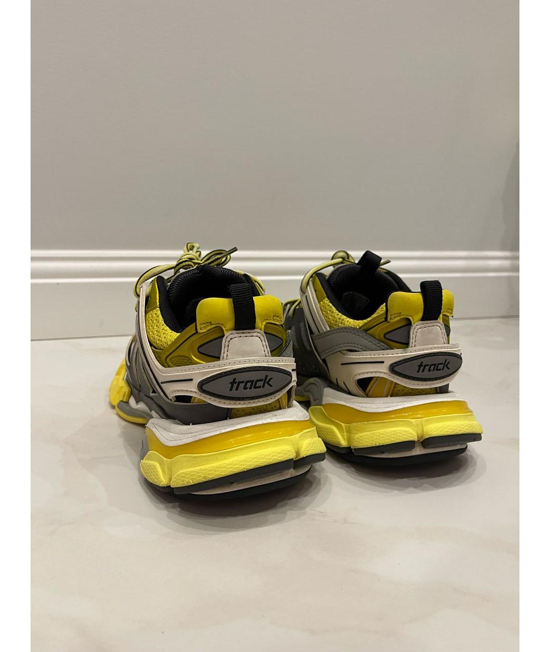 BALENCIAGA Желтые кроссовки, фото 4