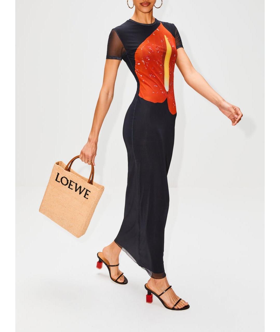 LOEWE Мульти повседневное платье, фото 4