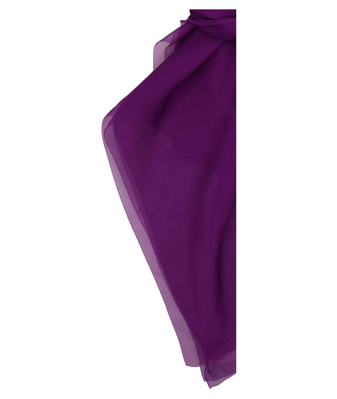 MAX MARA Фиолетовый платок, фото 2