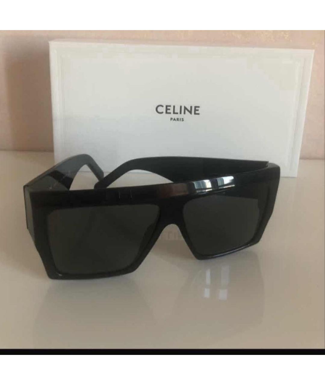 CELINE Черные солнцезащитные очки, фото 3