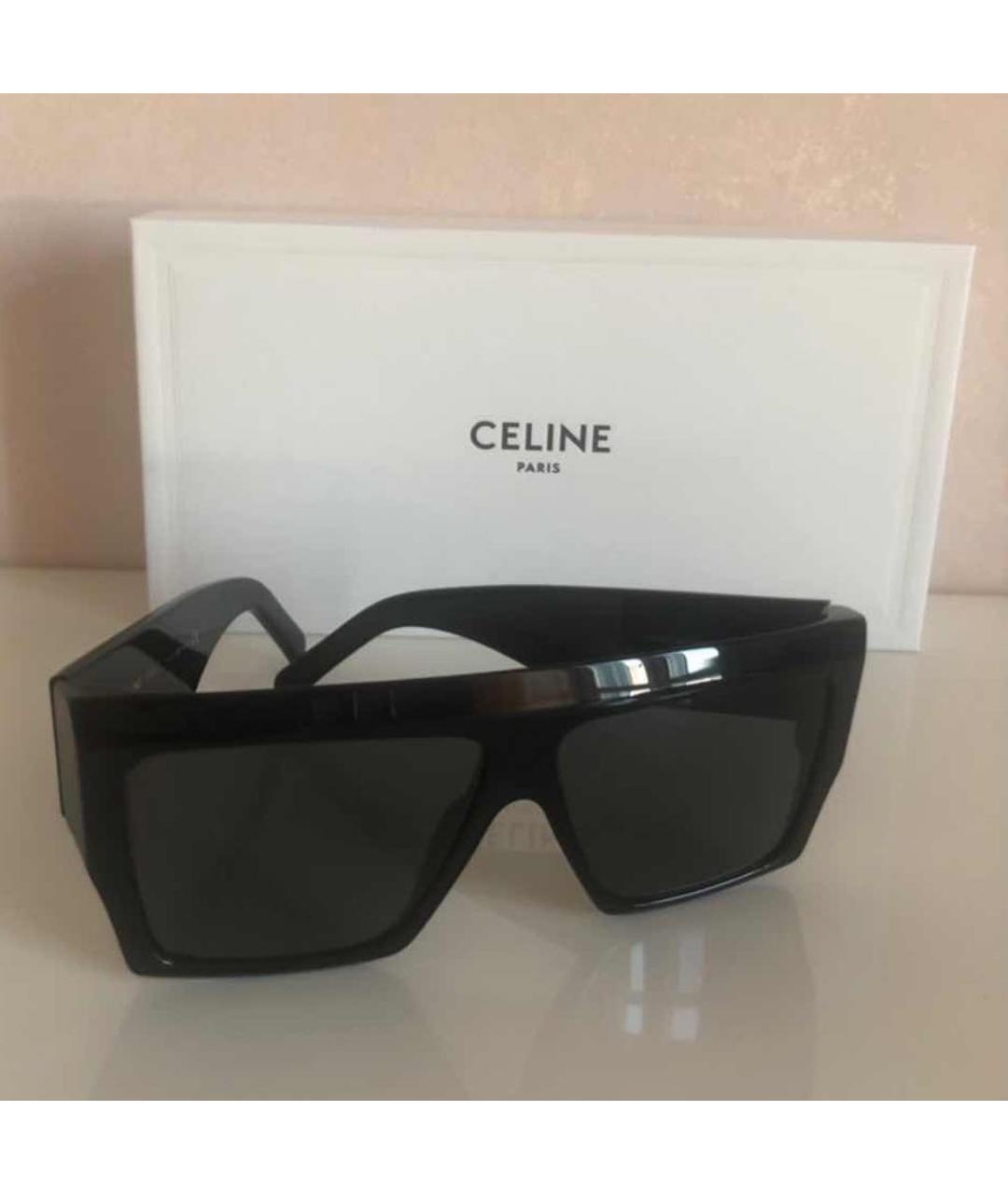 CELINE Черные солнцезащитные очки, фото 5