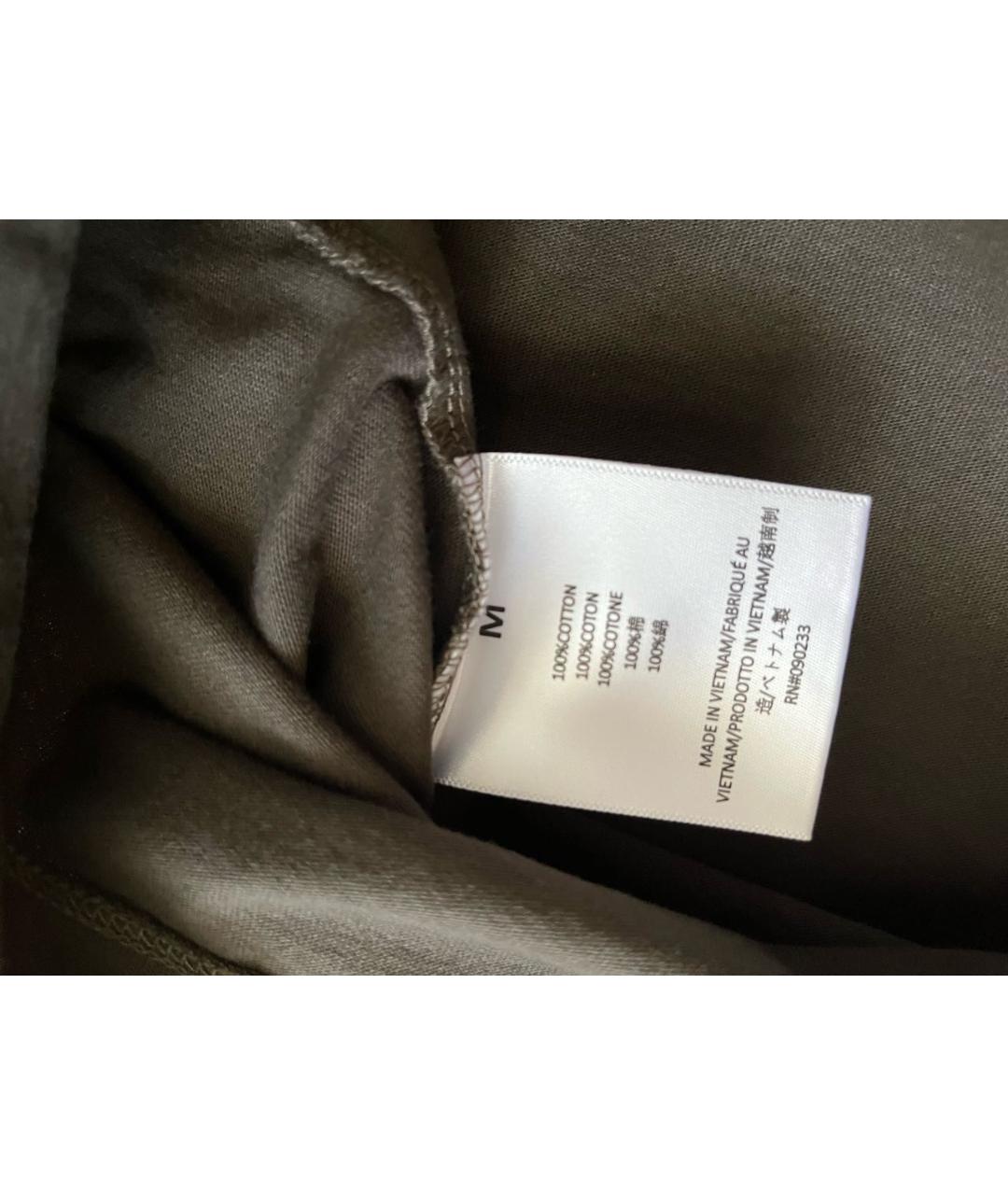 FEAR OF GOD ESSENTIALS Антрацитовая хлопковая футболка, фото 4