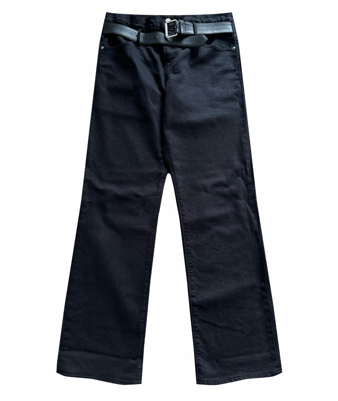 RTA Черные хлопковые прямые джинсы, фото 1