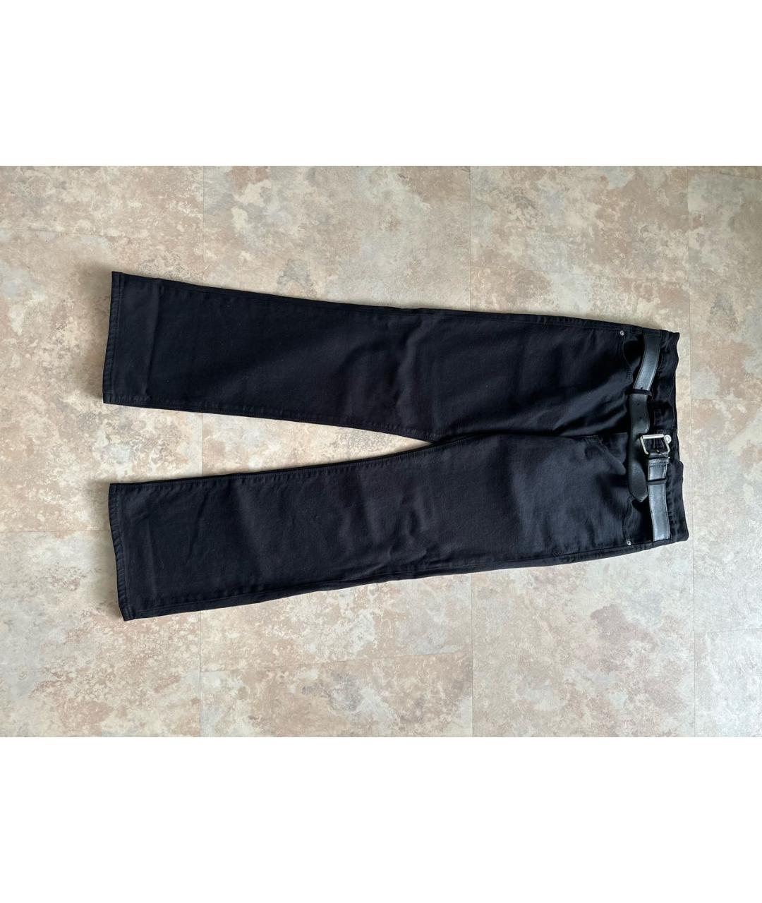 RTA Черные хлопковые прямые джинсы, фото 6