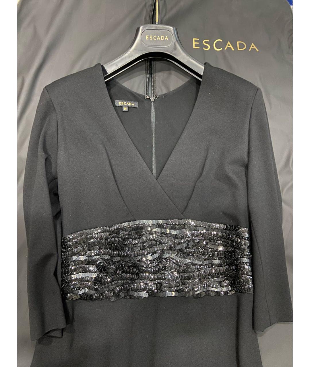 ESCADA Черное вечернее платье, фото 4
