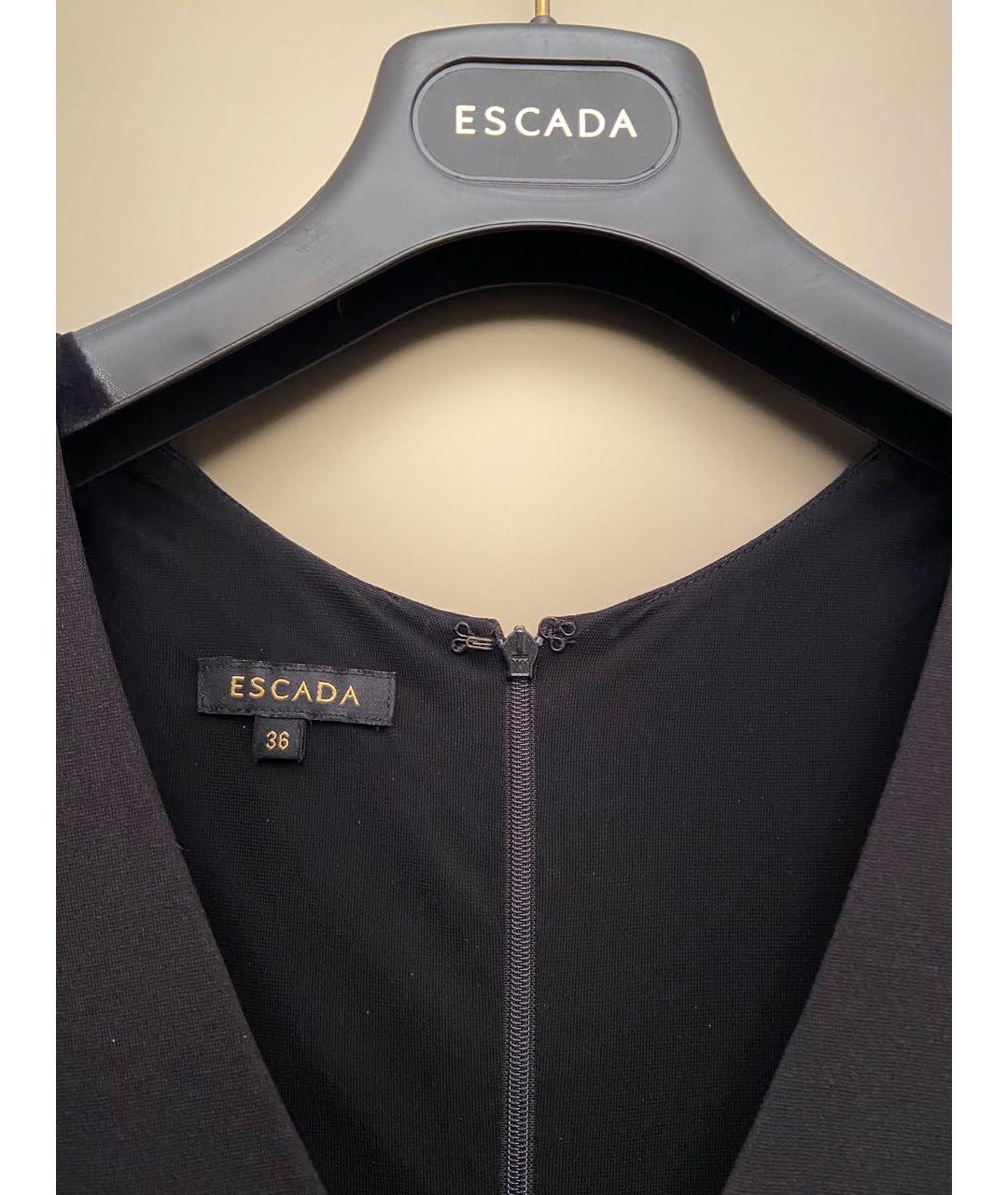 ESCADA Черное вечернее платье, фото 3