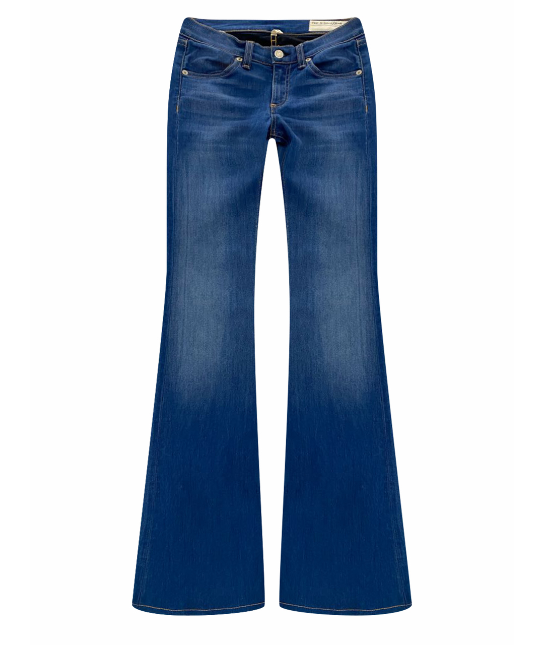 RAG&BONE Синие джинсы клеш, фото 1