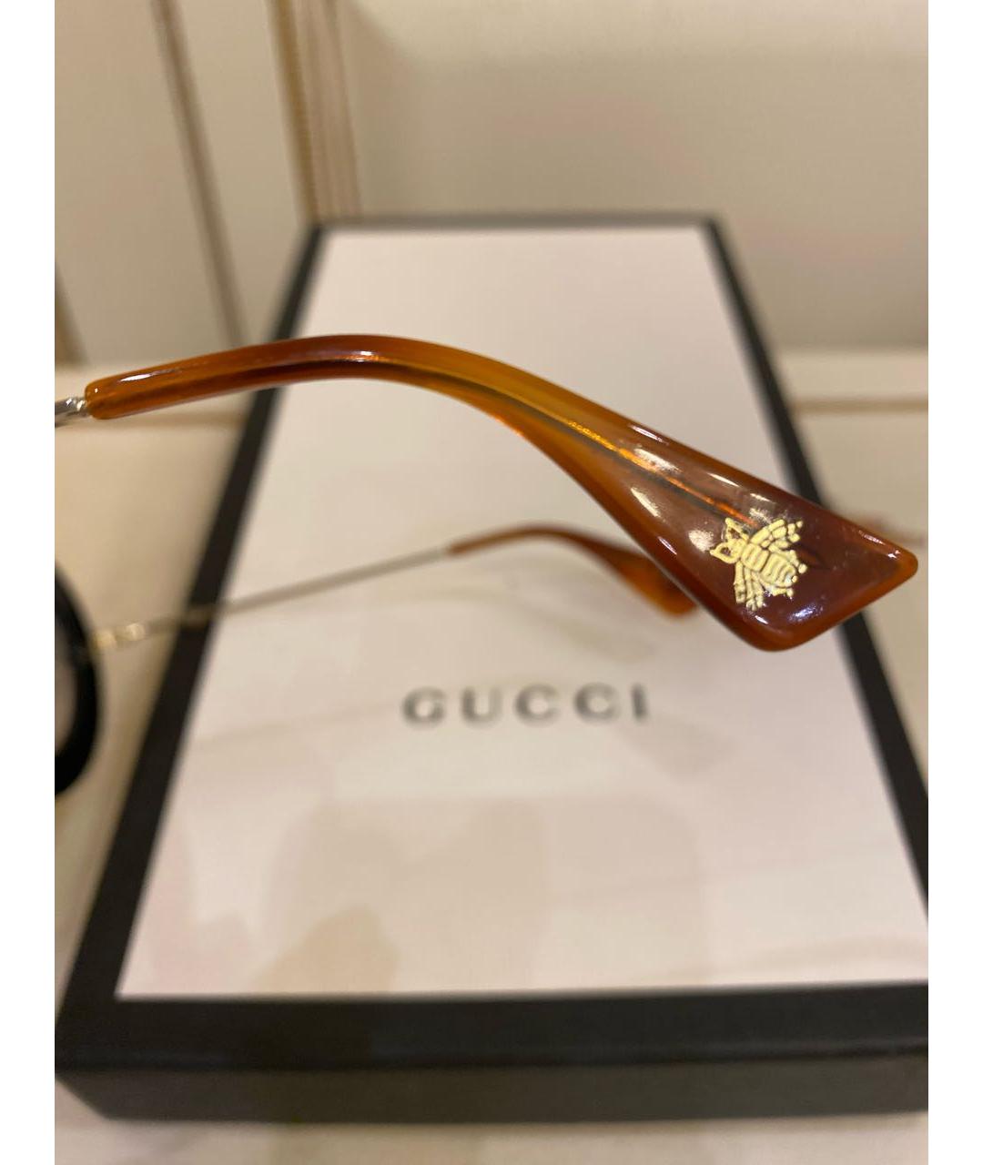 GUCCI Пластиковые солнцезащитные очки, фото 6