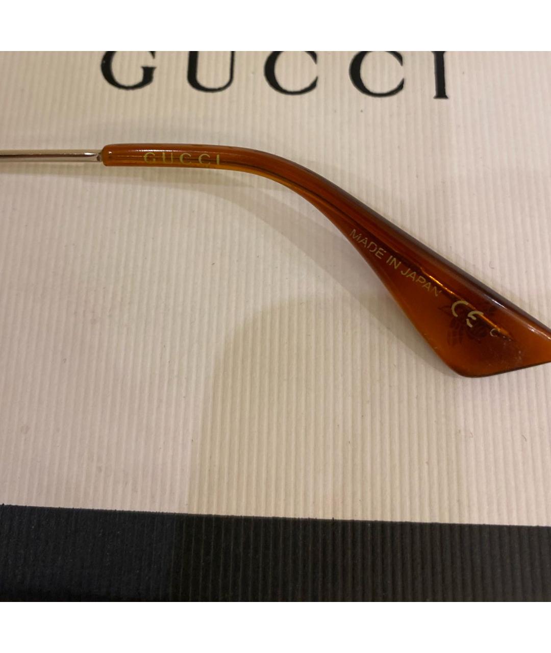 GUCCI Пластиковые солнцезащитные очки, фото 7