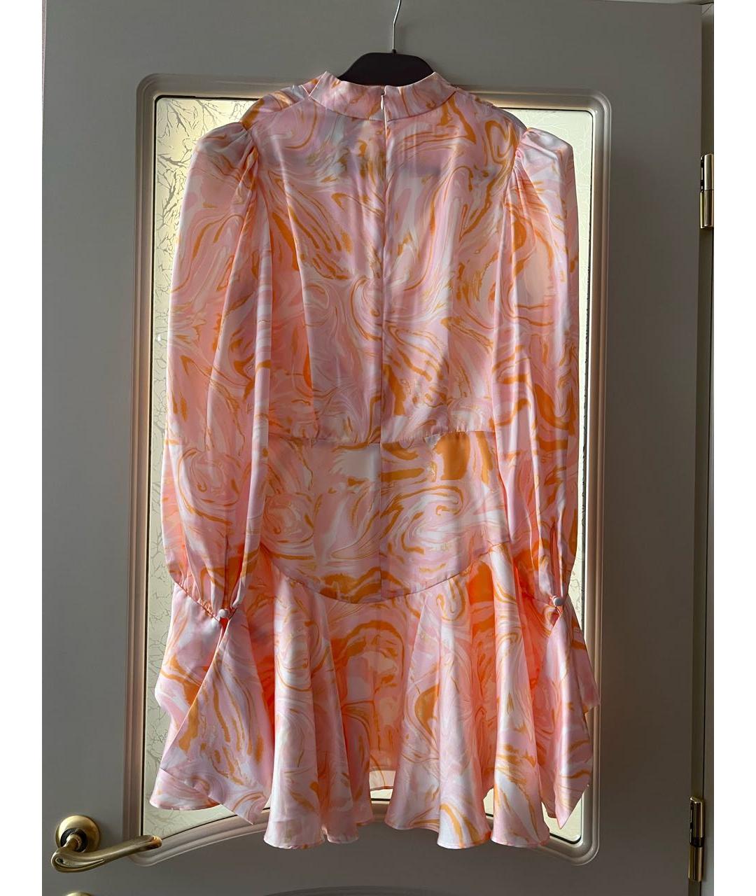 ACLER Розовое шелковое коктейльное платье, фото 6