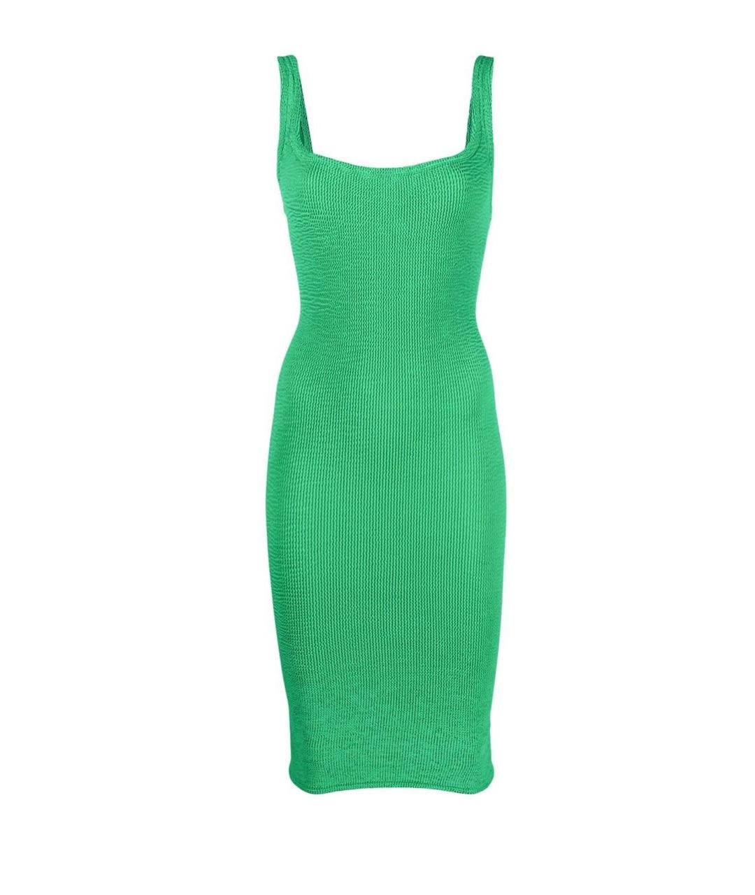 HUNZA G Зеленые платье, фото 1