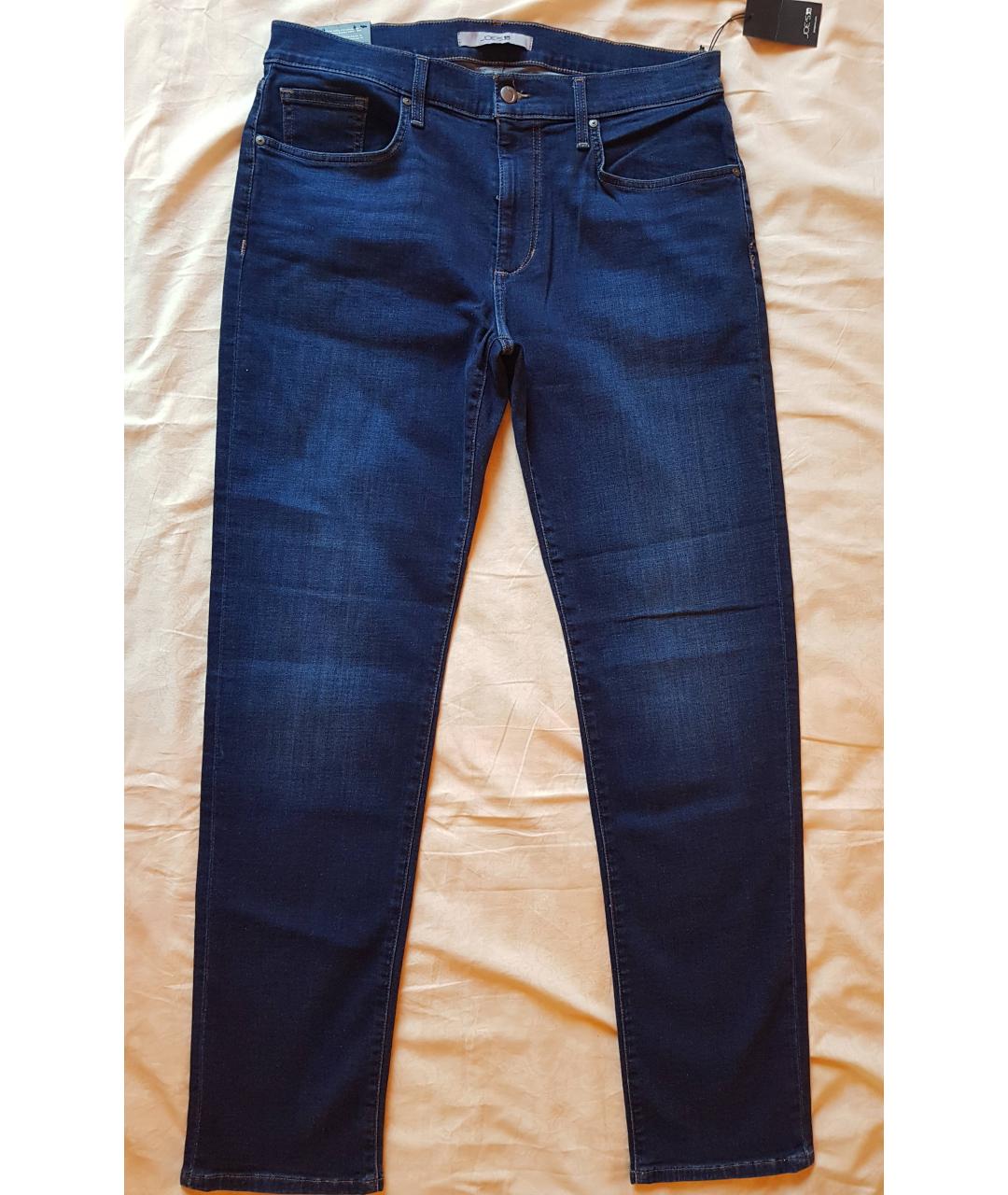 JOE'S JEANS Синие хлопко-эластановые джинсы скинни, фото 6