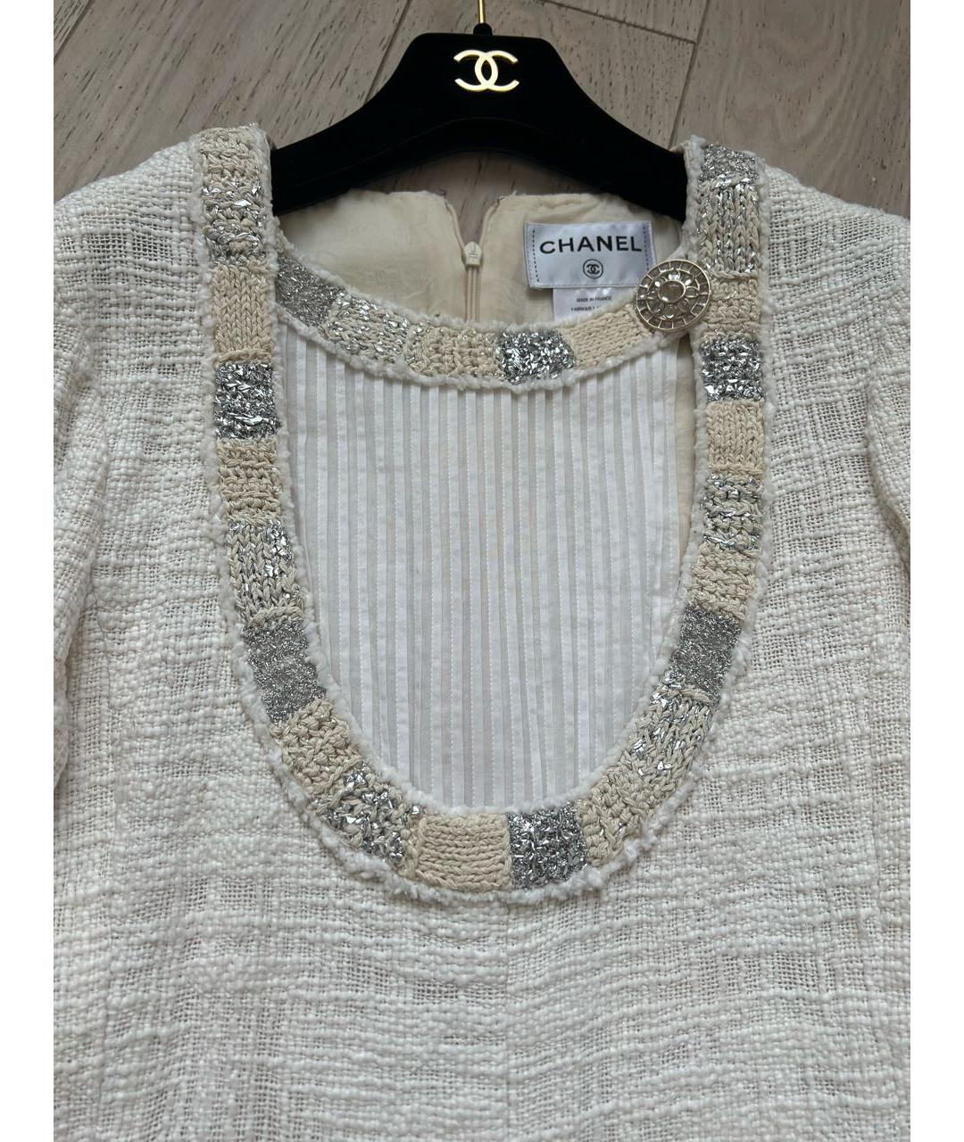 CHANEL Твидовое повседневное платье, фото 3