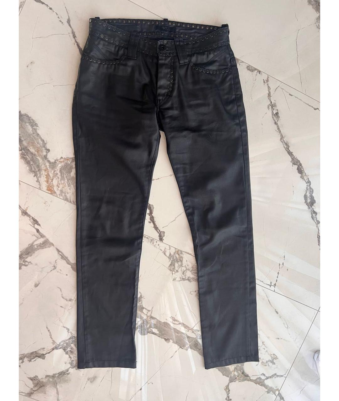 BRAY Антрацитовые хлопковые прямые джинсы, фото 9