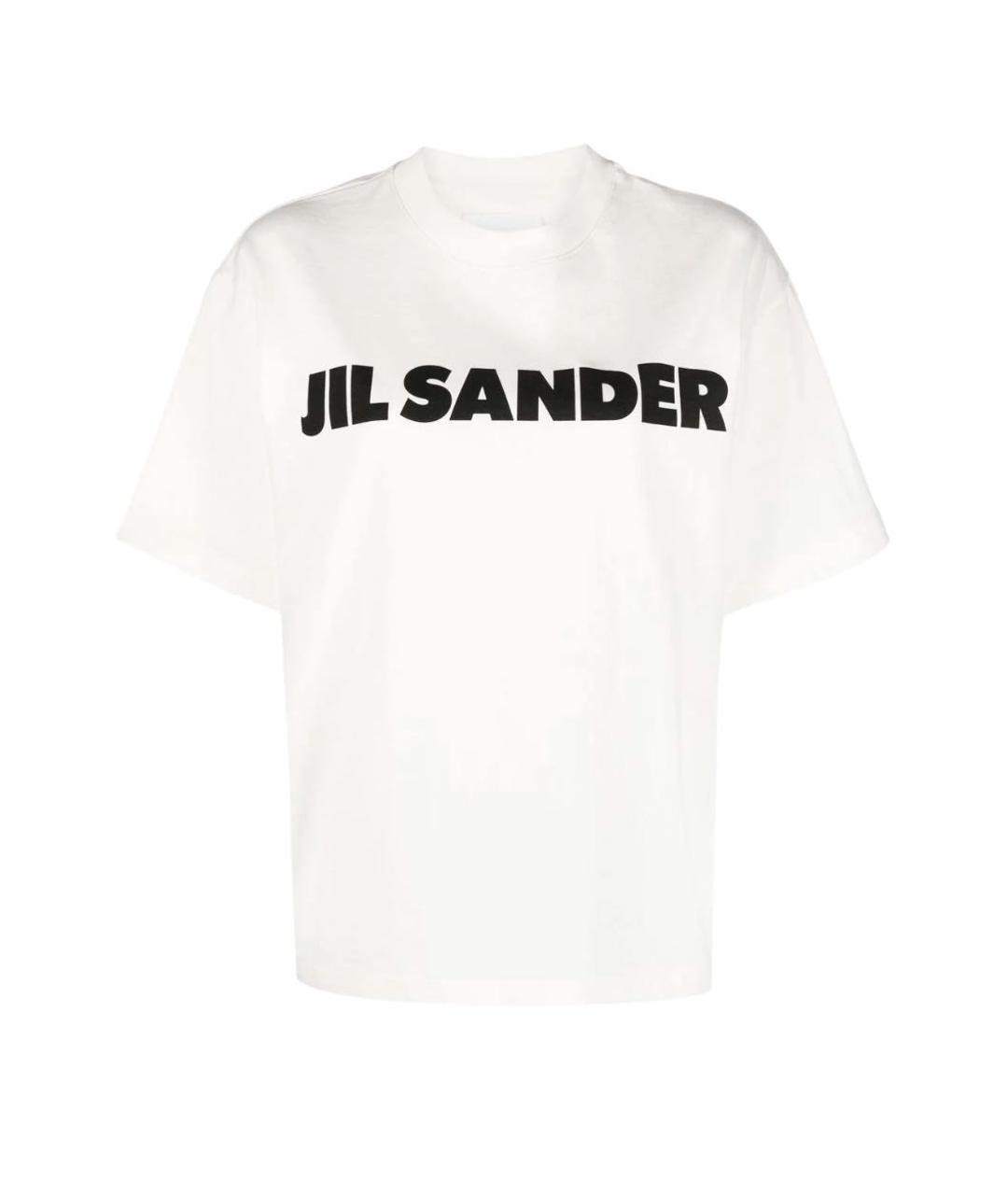 JIL SANDER Белая хлопковая футболка для женщин – купить в интернет ...