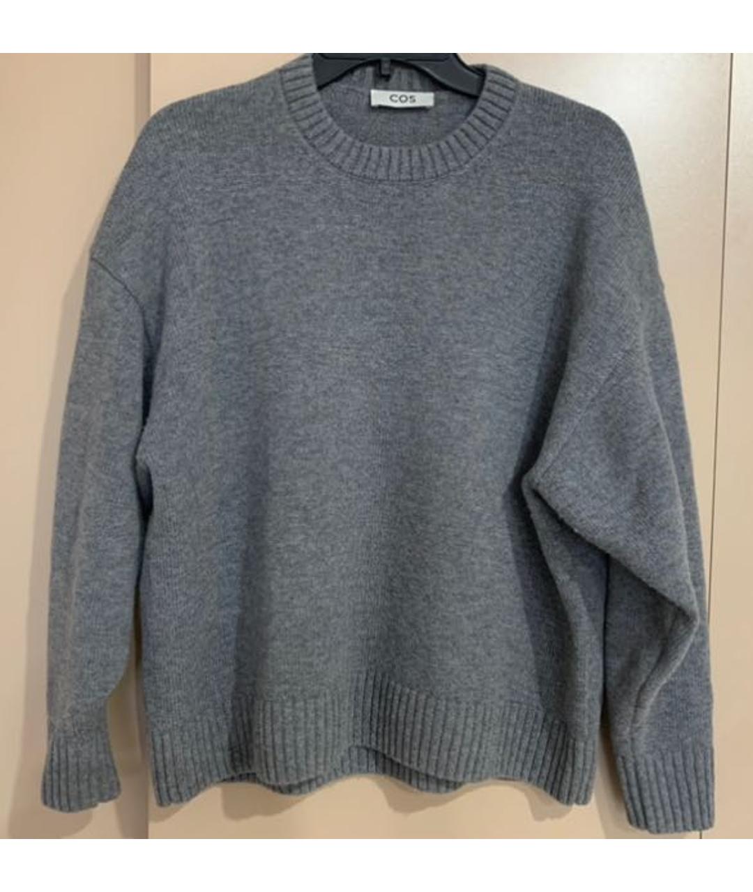 COS Серый шерстяной джемпер / свитер, фото 3