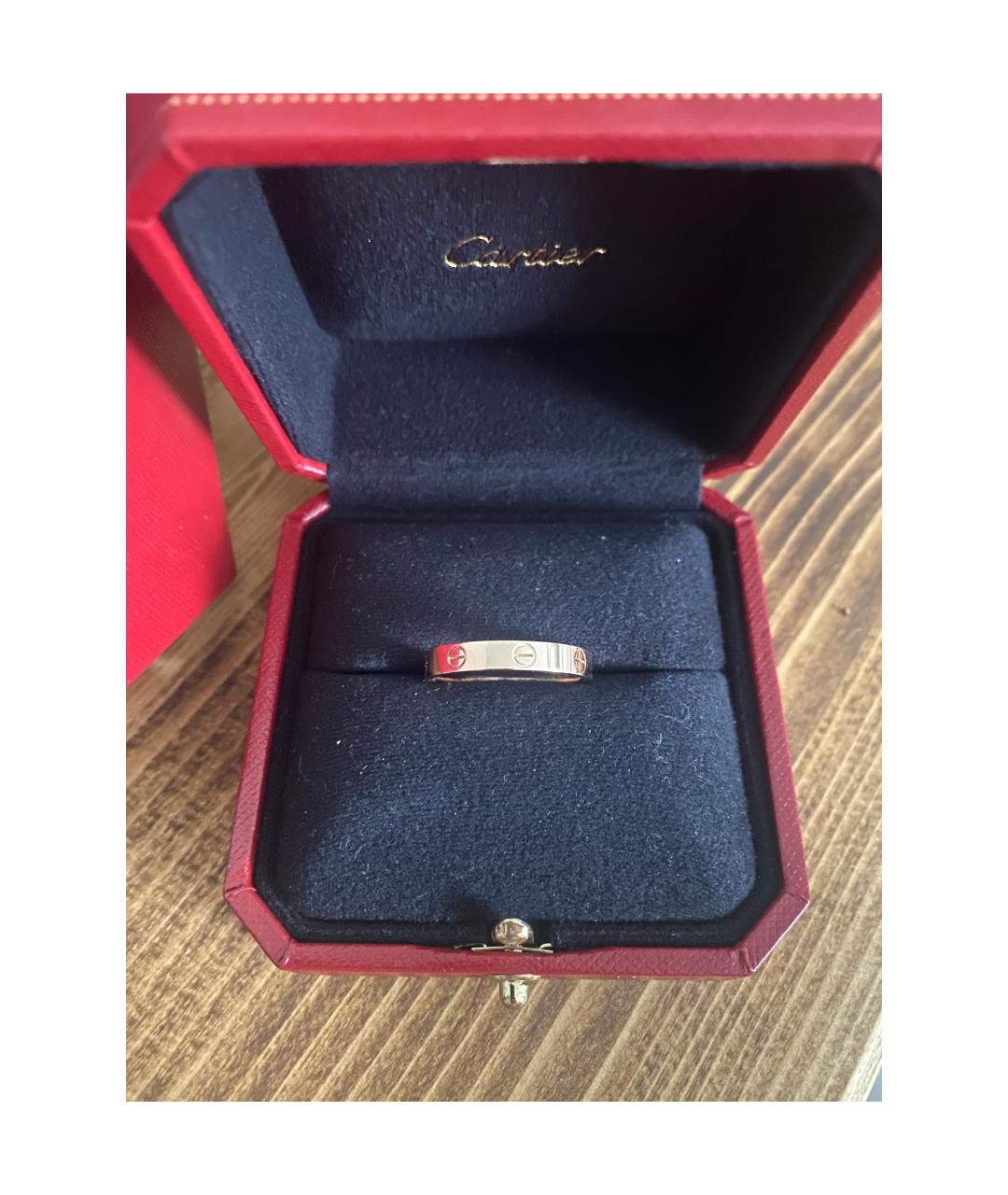 CARTIER Золотое кольцо из розового золота, фото 7