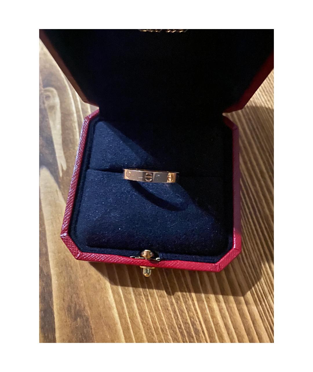 CARTIER Золотое кольцо из розового золота, фото 3