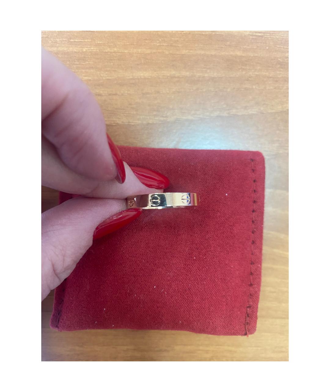CARTIER Золотое кольцо из розового золота, фото 2