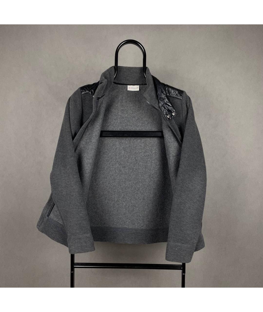 MONCLER Серая куртка, фото 3