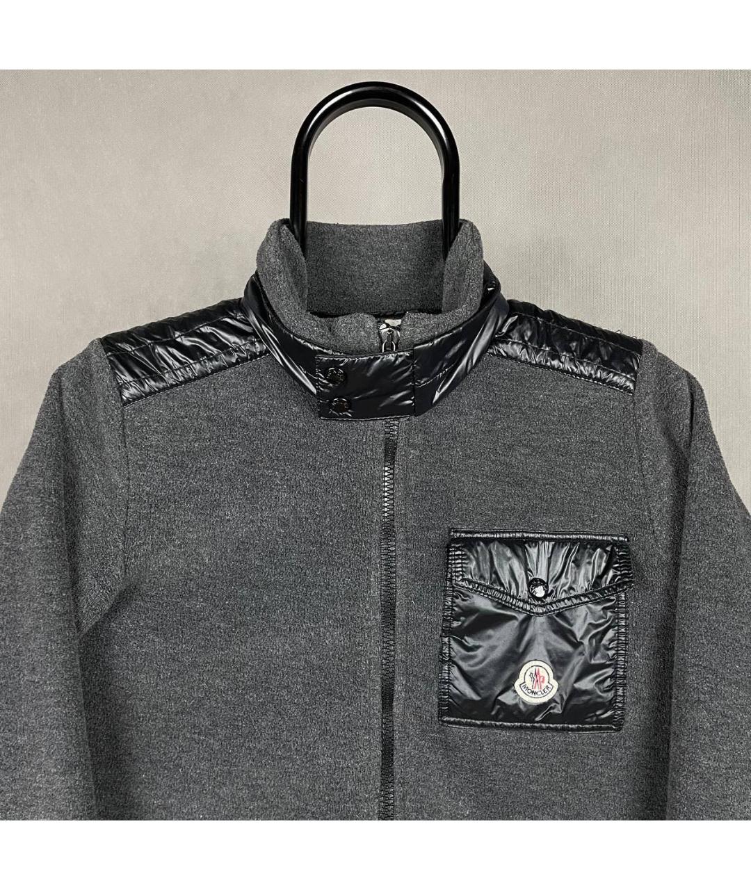 MONCLER Серая куртка, фото 4