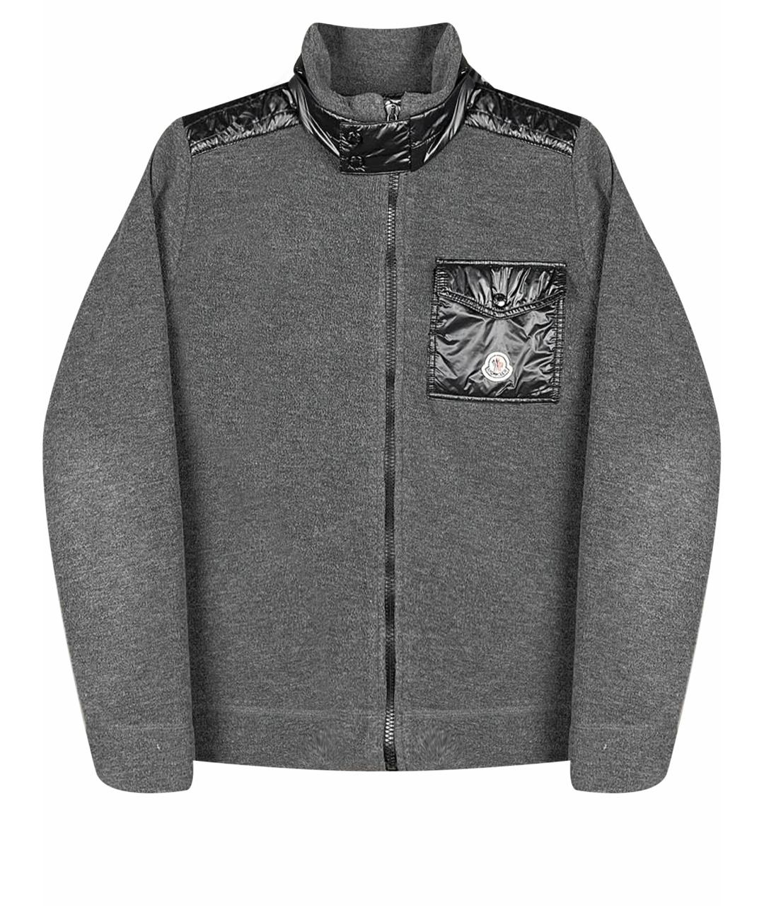MONCLER Серая куртка, фото 1