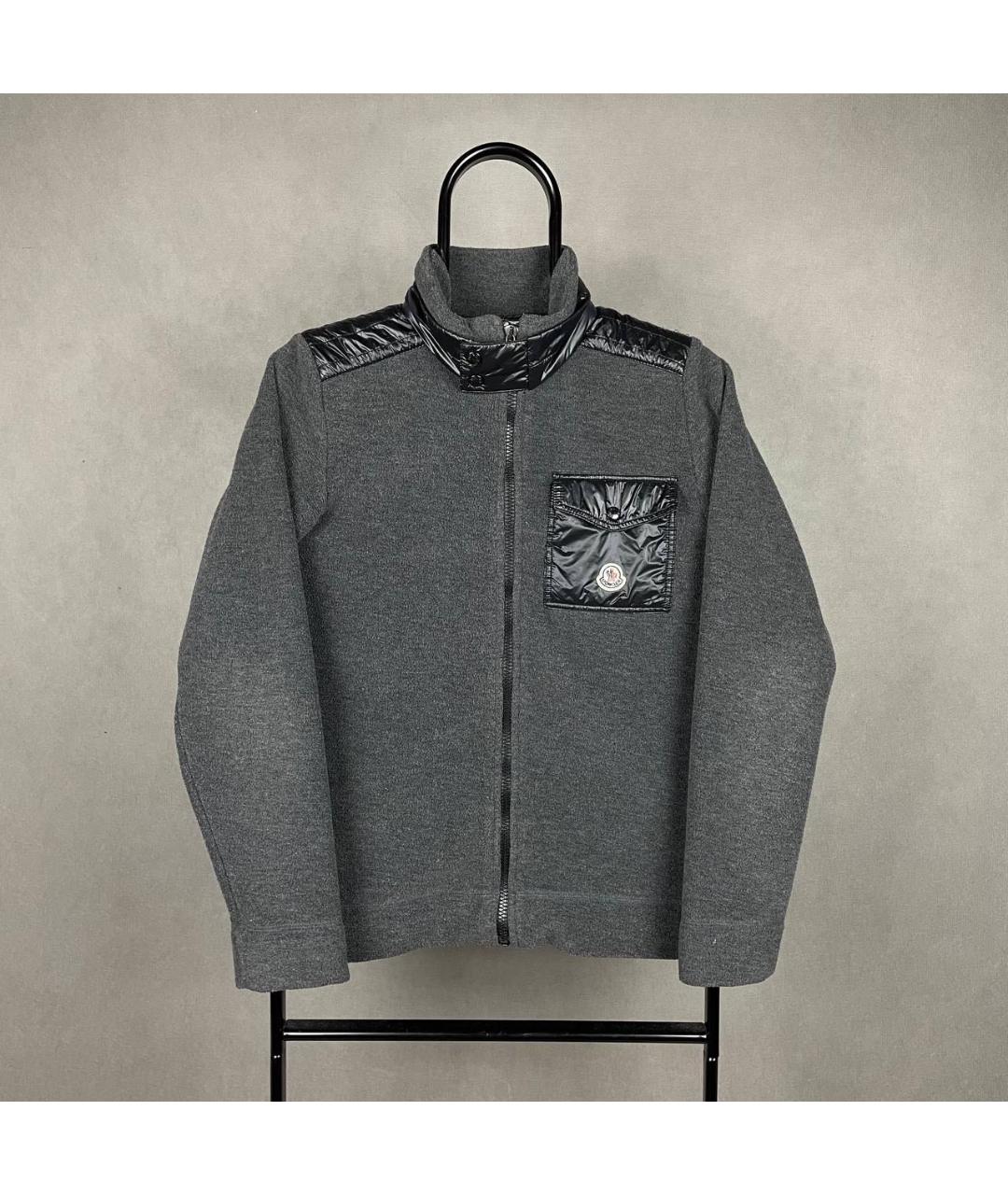 MONCLER Серая куртка, фото 9