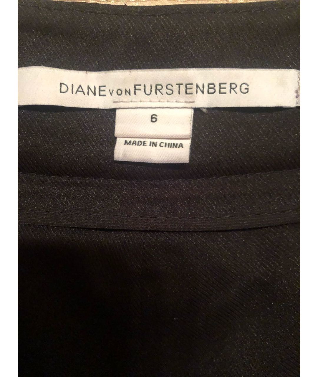 DIANE VON FURSTENBERG Черные кожаные шорты, фото 3