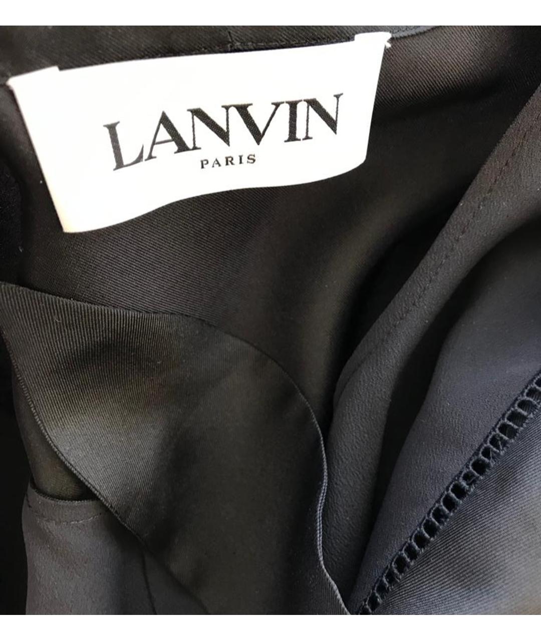 LANVIN Черная блузы, фото 3