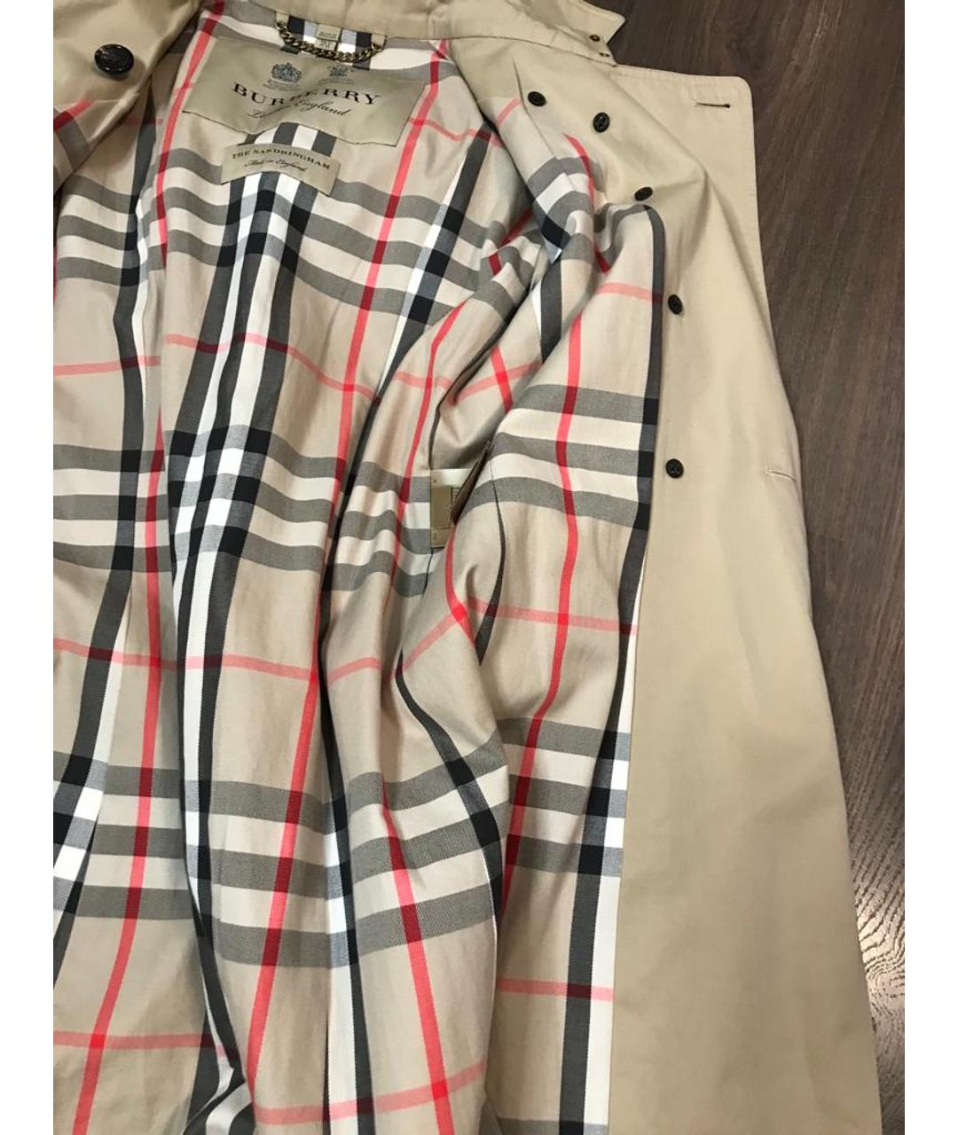 BURBERRY Бежевый тренч/плащ, фото 6
