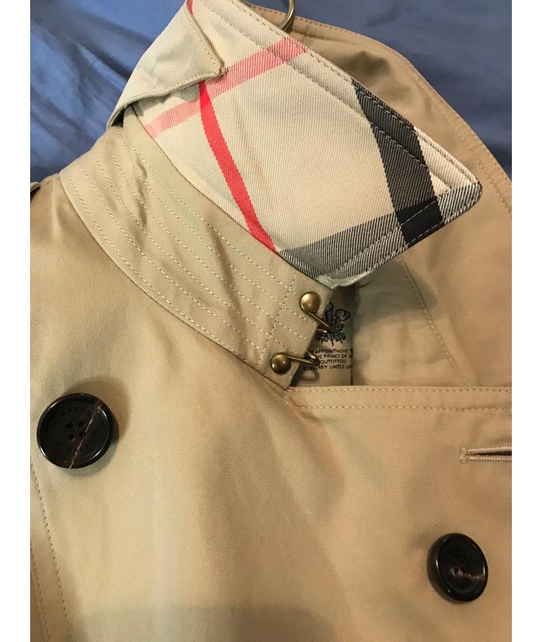 BURBERRY Бежевый тренч/плащ, фото 7