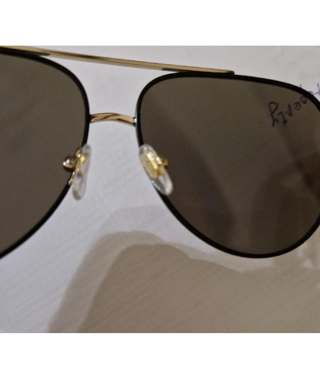 COS Золотые металлические солнцезащитные очки, фото 7