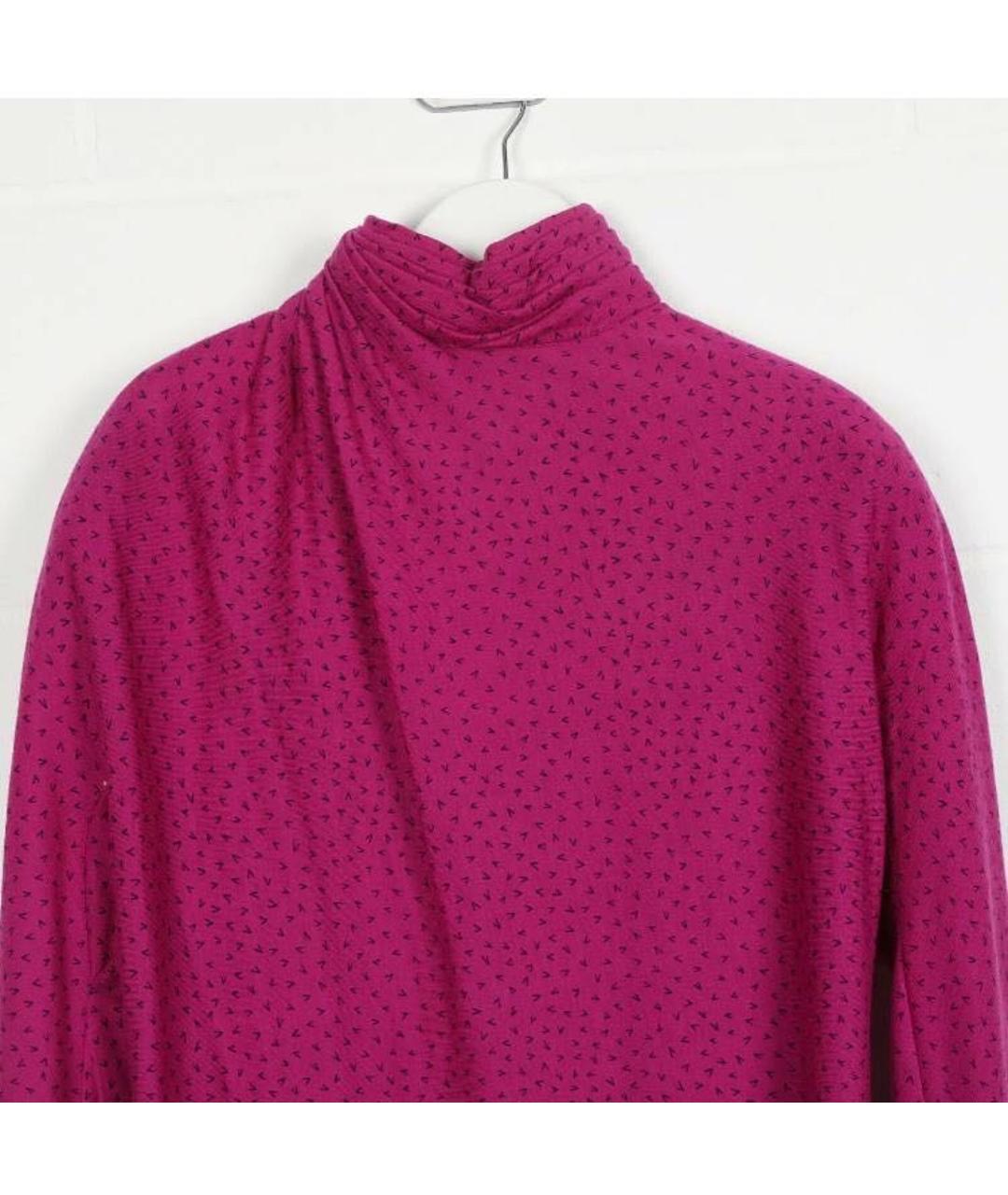 VERSACE Розовый шерстяной джемпер / свитер, фото 3