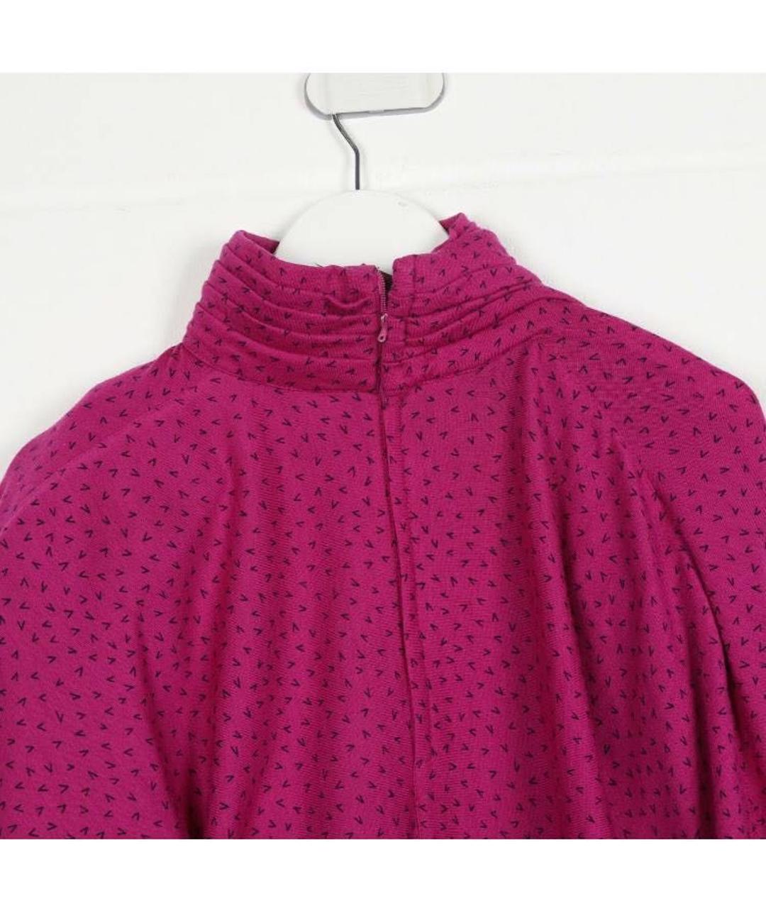 VERSACE Розовый шерстяной джемпер / свитер, фото 4