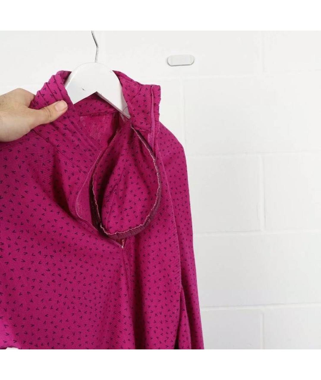 VERSACE Розовый шерстяной джемпер / свитер, фото 6