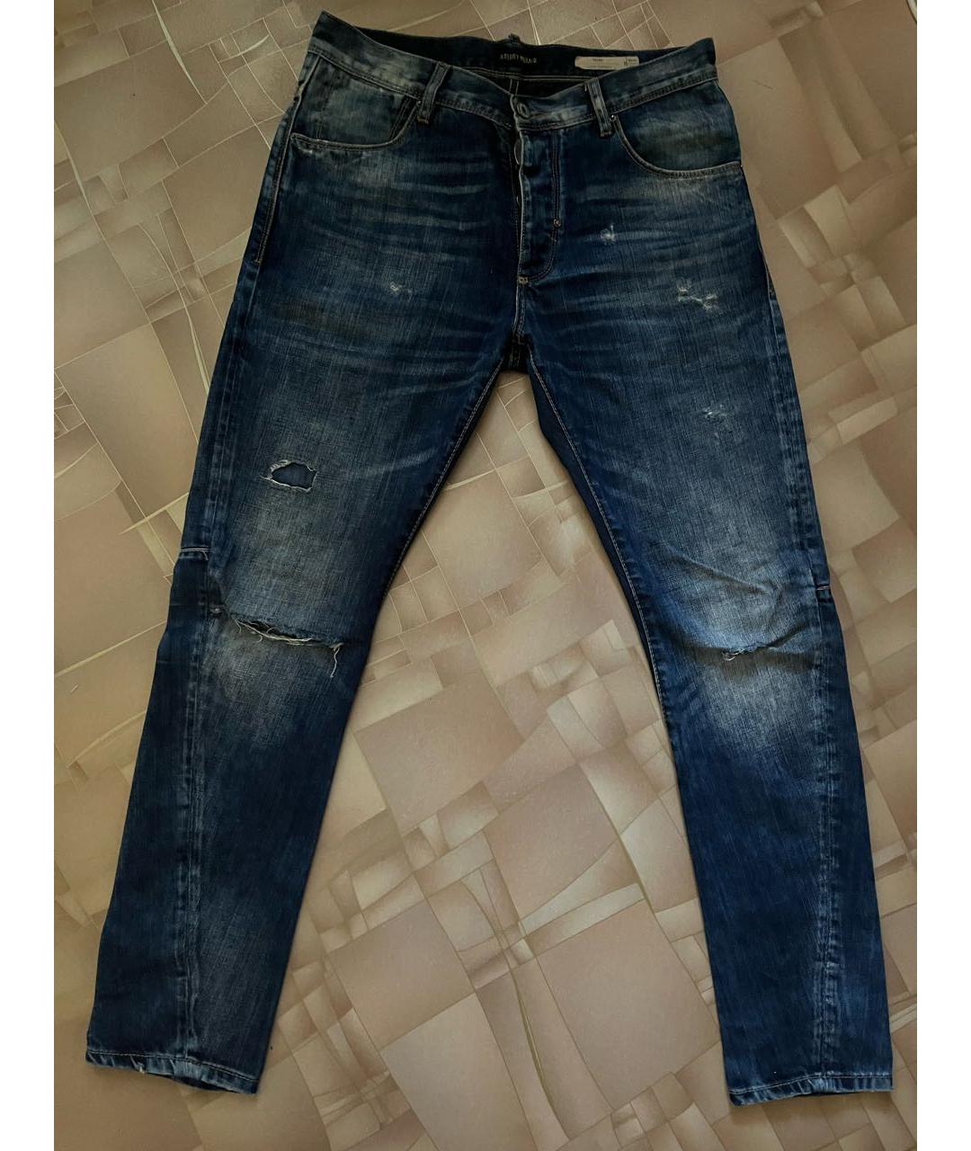 ANTONY MORATO Темно-синие хлопковые джинсы скинни, фото 5