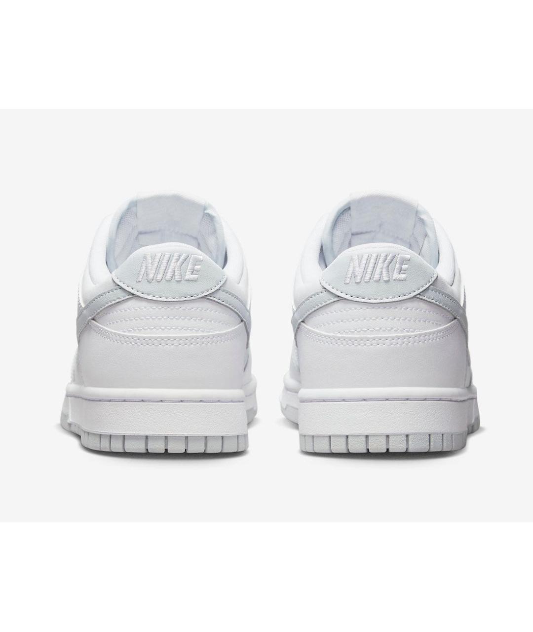 NIKE Белые кожаные низкие кроссовки / кеды, фото 5