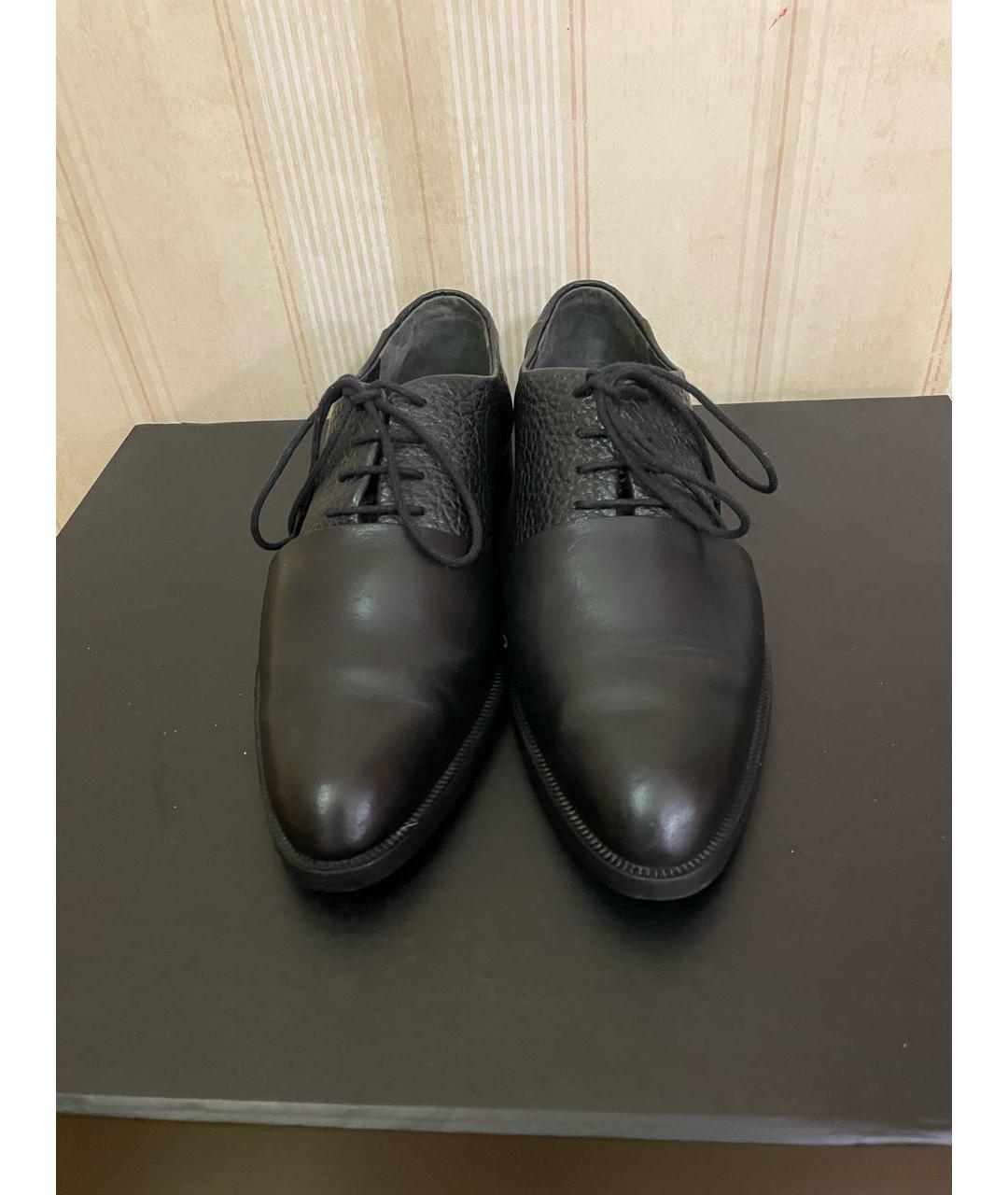 ALEXANDER WANG Черные кожаные туфли, фото 2
