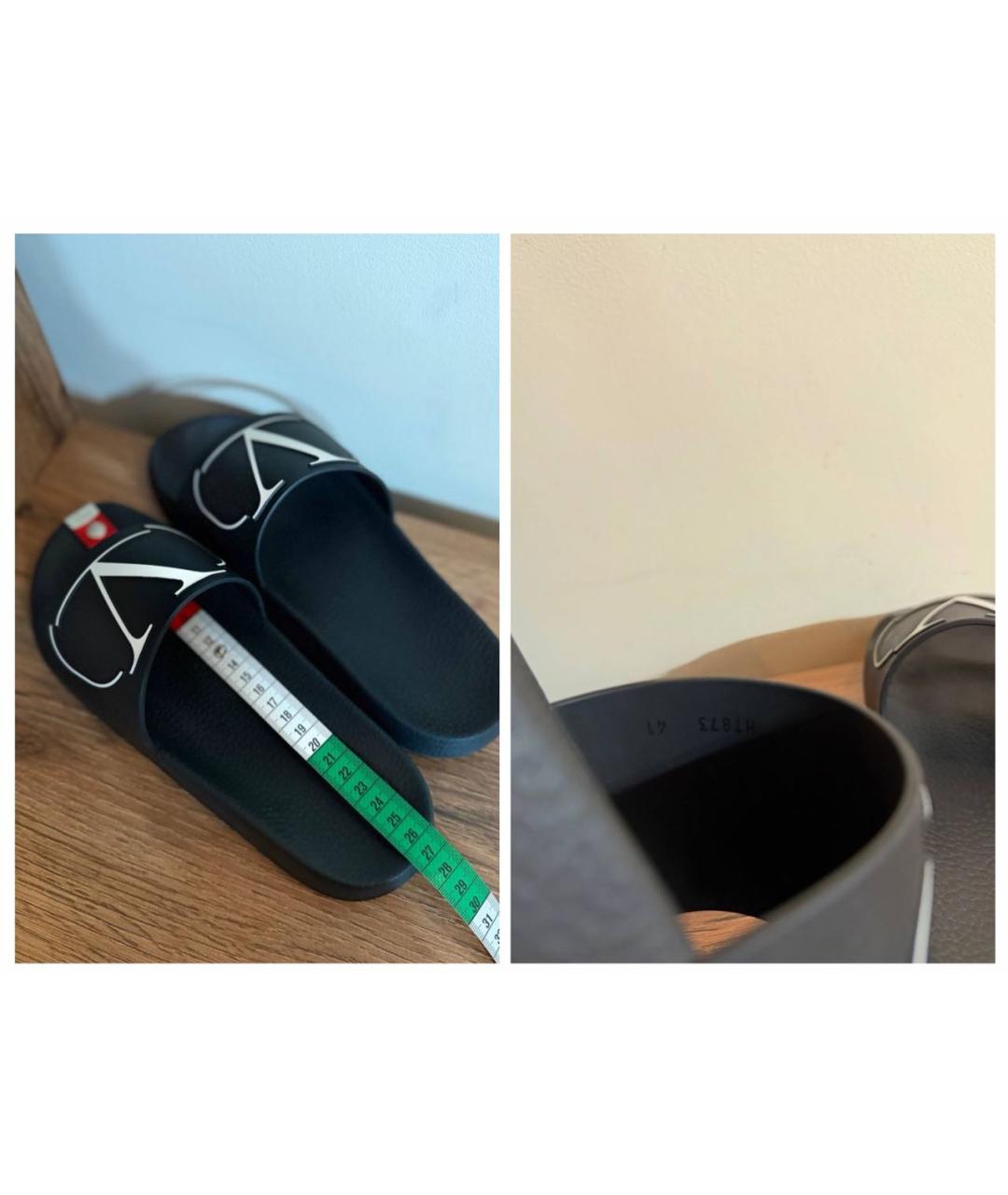 VALENTINO Мульти шлепанцы, фото 6