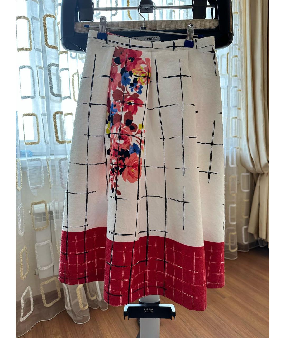 LIU JO Полиэстеровая юбка миди, фото 7