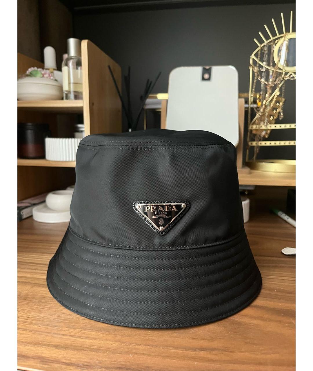 PRADA Черная панама, фото 5