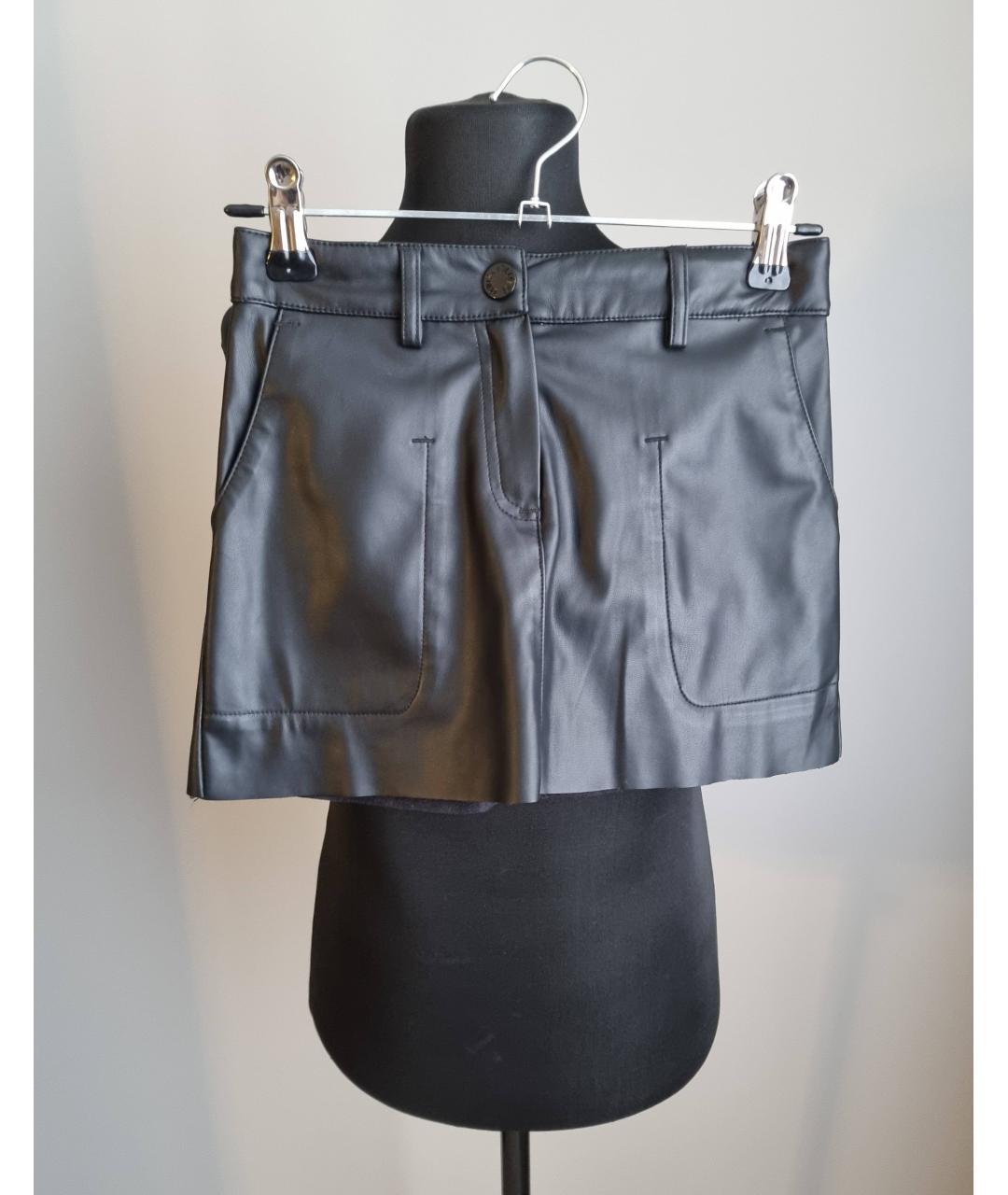 ZADIG & VOLTAIRE Черная полиэстеровая юбка, фото 6