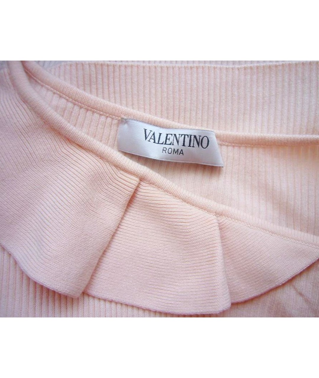 VALENTINO Розовый шерстяной джемпер / свитер, фото 4