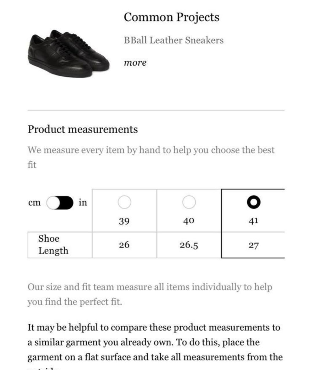 COMMON PROJECTS Черные кожаные низкие кроссовки / кеды, фото 6