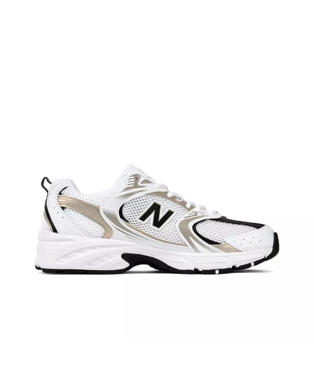 NEW BALANCE Белые текстильные кроссовки, фото 5