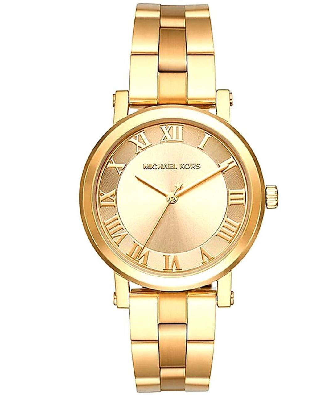 MICHAEL KORS Золотые стальные часы, фото 1