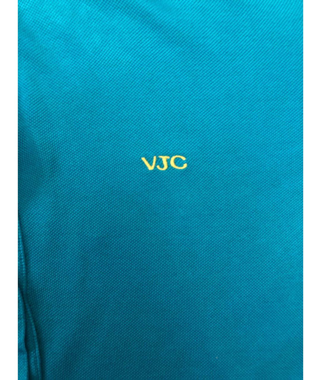 VERSACE COLLECTION Голубая вискозная футболка, фото 3