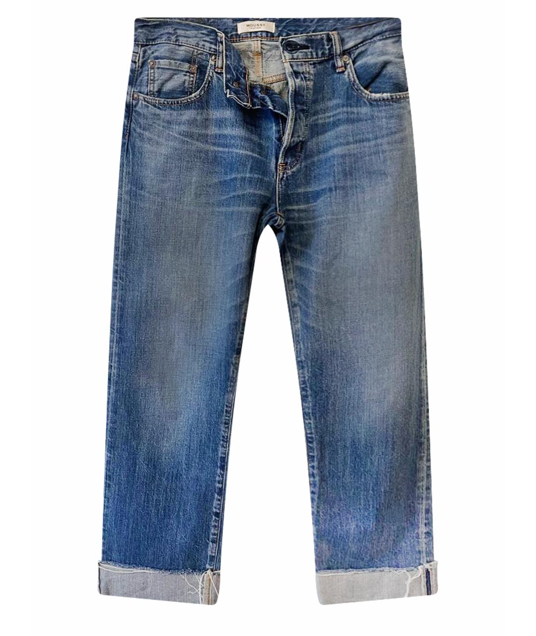 MOUSSY VINTAGE Синие прямые джинсы, фото 1