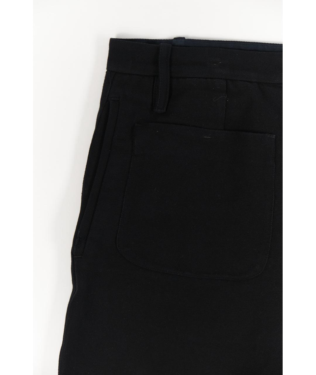 LOST & FOUND RIA DUNN Черные хлопковые брюки чинос, фото 5